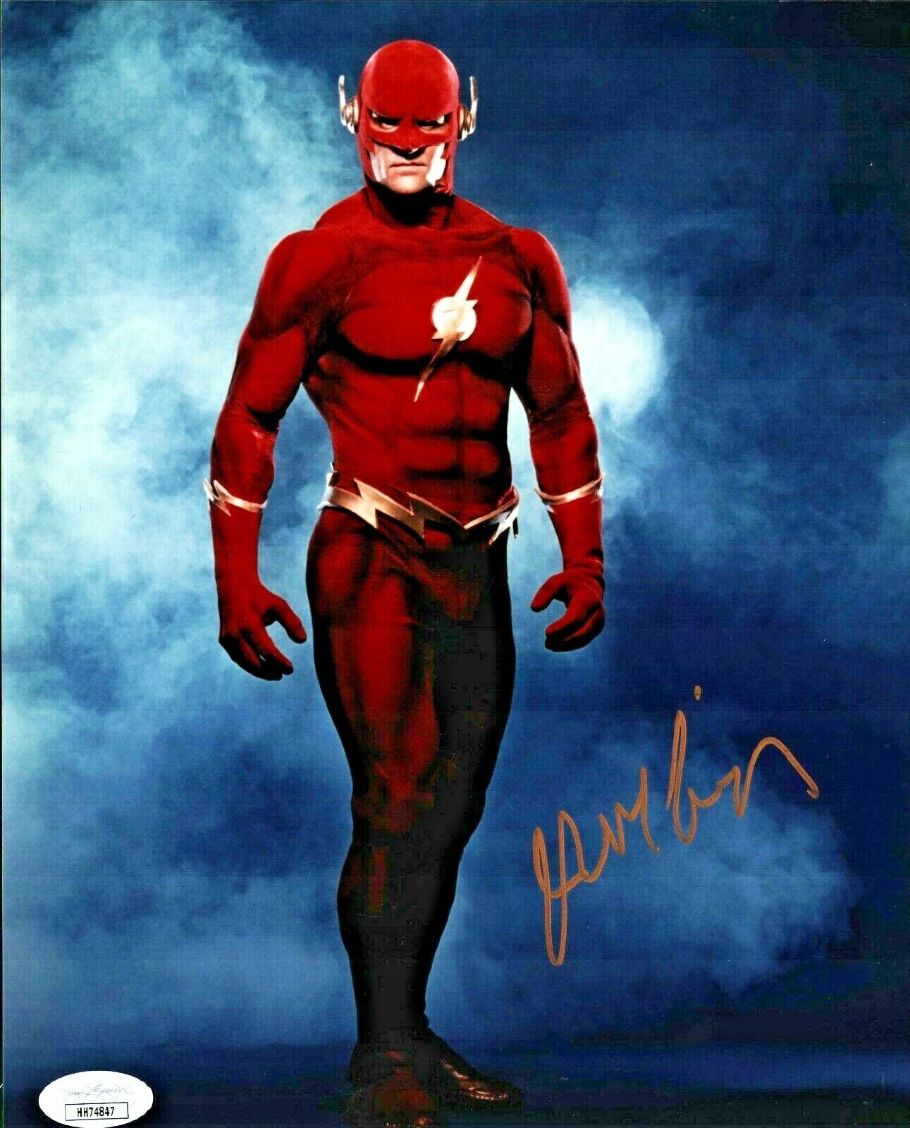 John Wesley Shipp The Flash Signed Autograph 8x10 Photo Poster painting JSA Certified COA