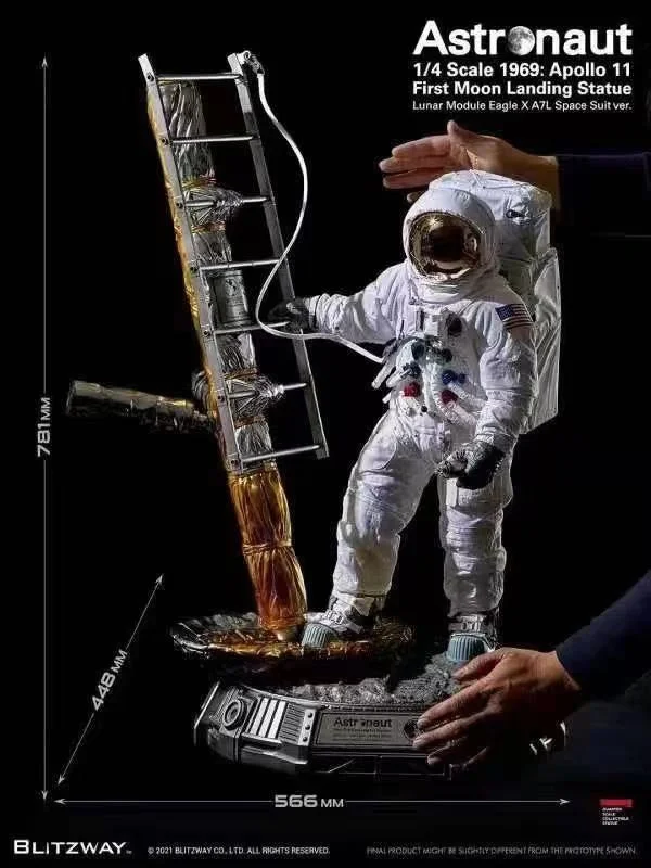 【IN STOCK】Blitzway BW-SS-21101 Astronaut Apollo.11 1/4 scale GK/Statue