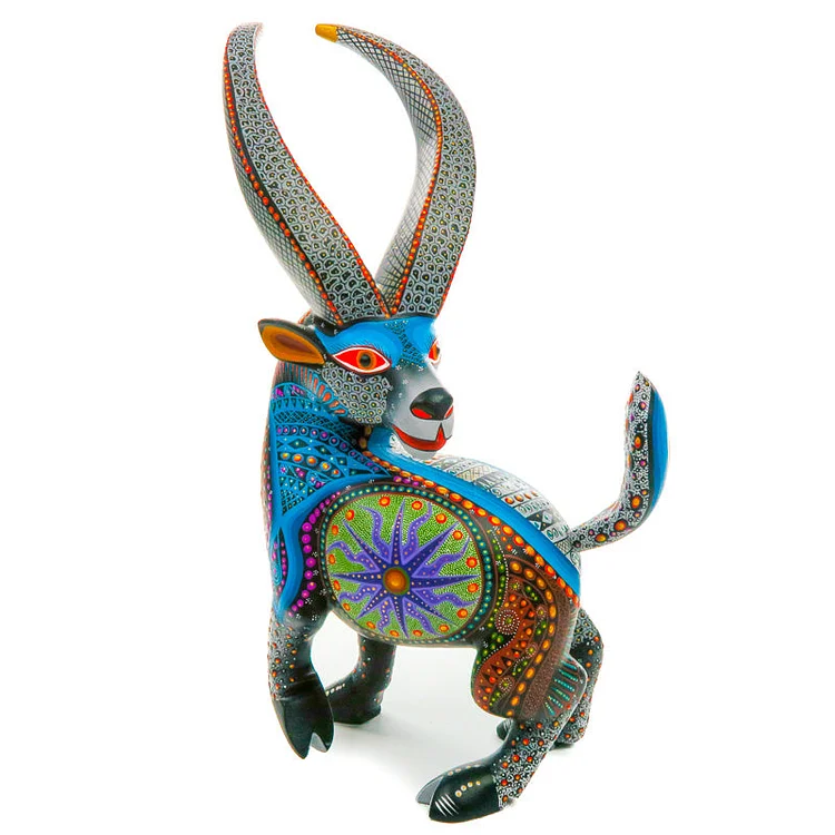 Black Goat - Oaxacan Alebrije Wood Carving