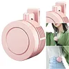 Mini Clip Fan Hanging Waist Neck Fan Girl Electric Air Cooling Fan 900mah USB Le