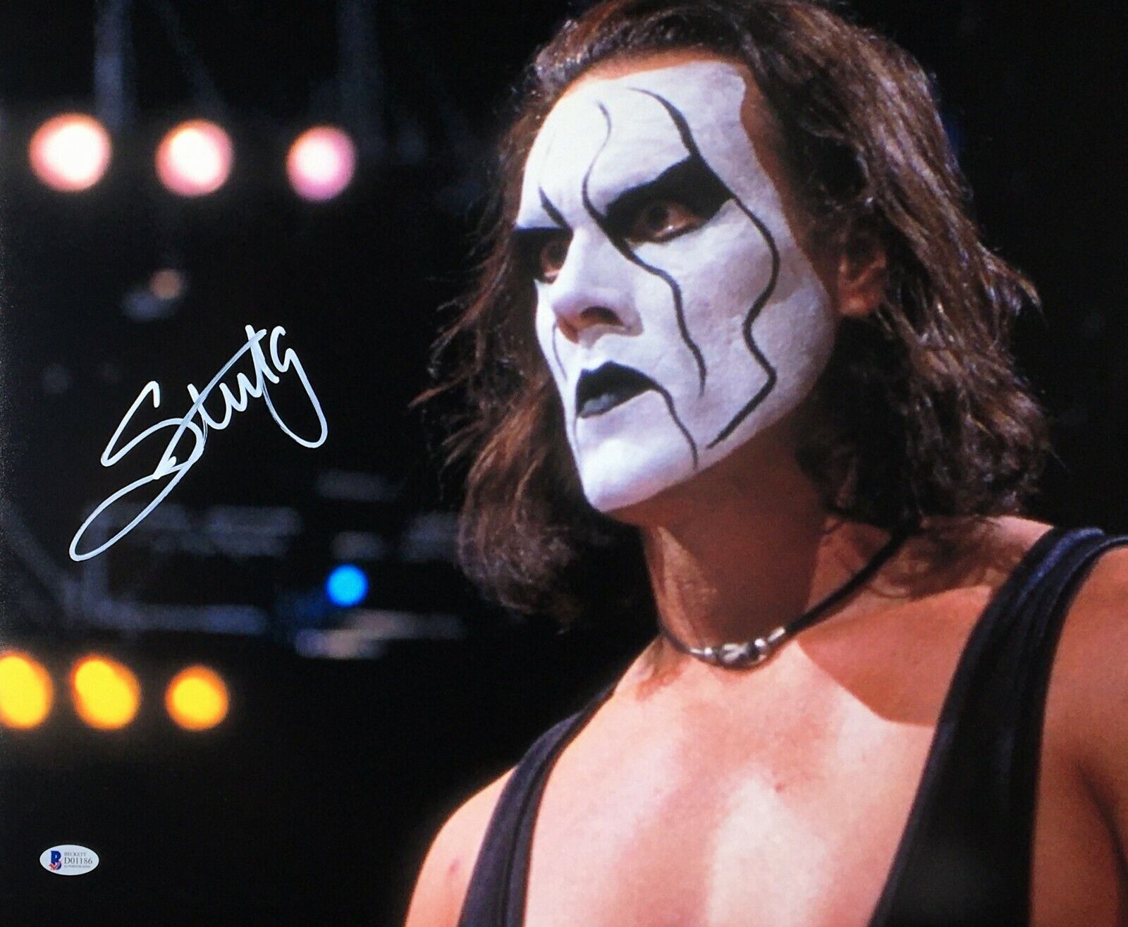 Sting Signed 16x20 Photo Poster painting Beckett D01186