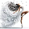 Belle jupe beauty_special en forme de peinture au diamant-30*30cm