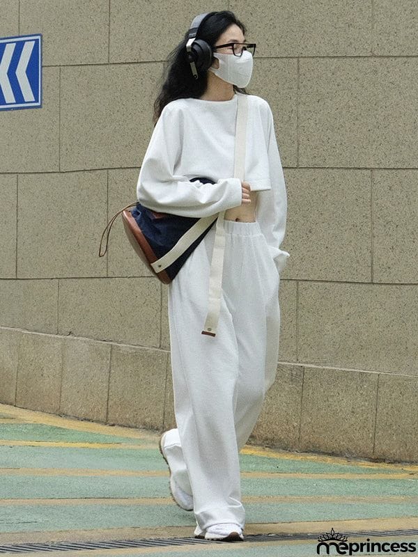 Casual Wide Leg Loose Solid Color Pants