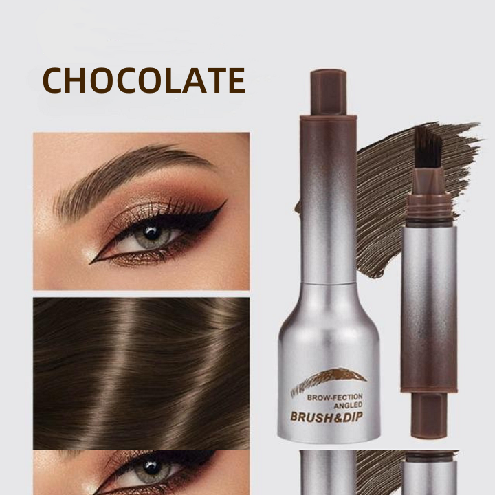 Last Day 48%💕2 in 1 Plush Water Eyebrow Pencil