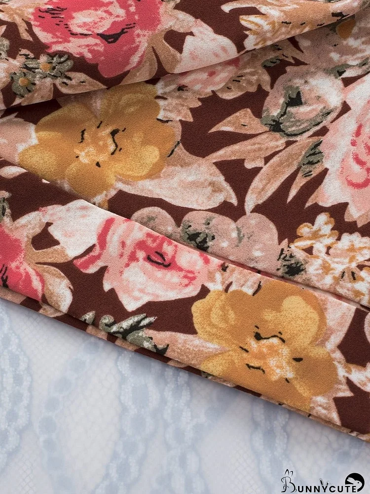 Trendy Floral Blouse