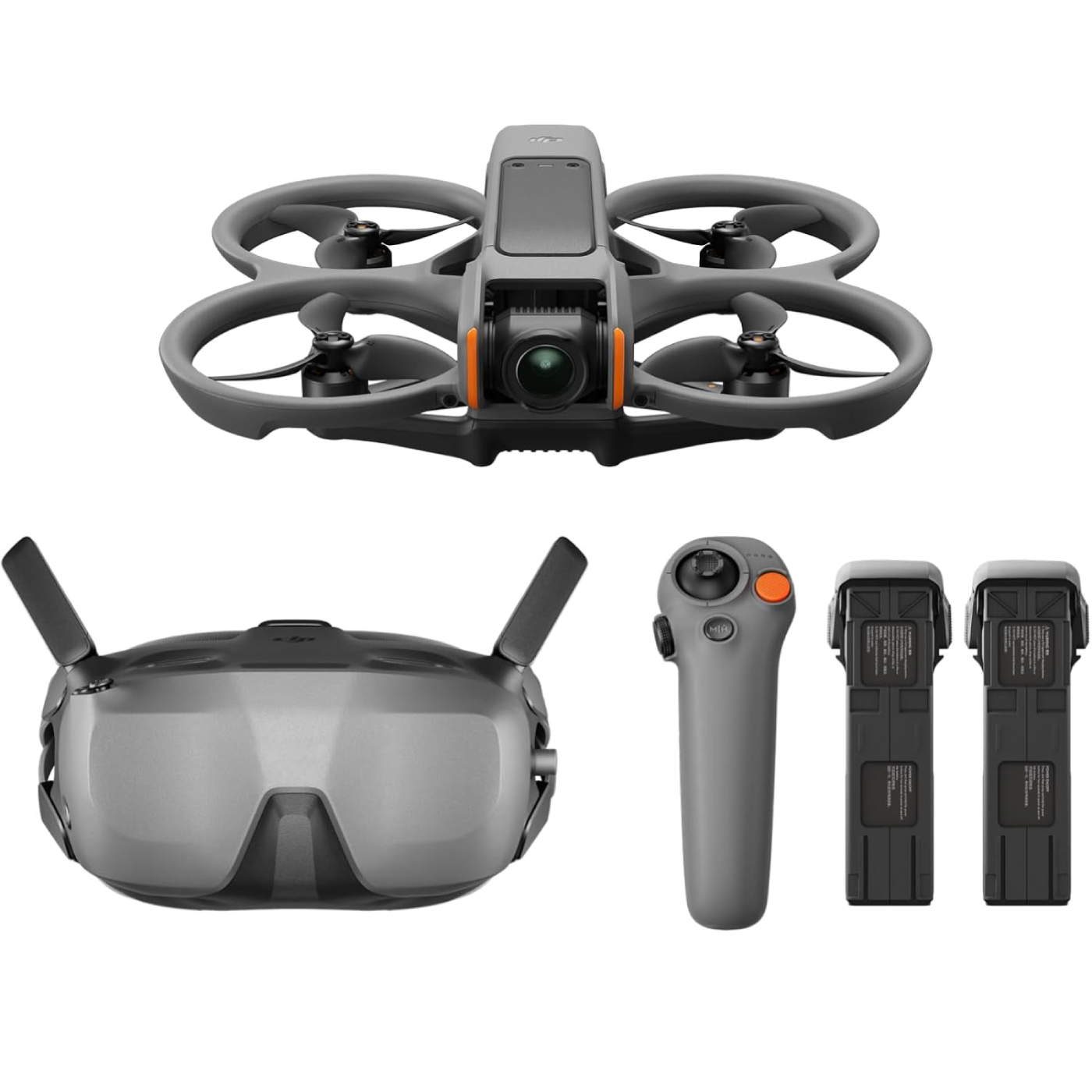 DJI Avata 2 Fly Smart Combo (3 Batteries) (Certified Pre-Owned)