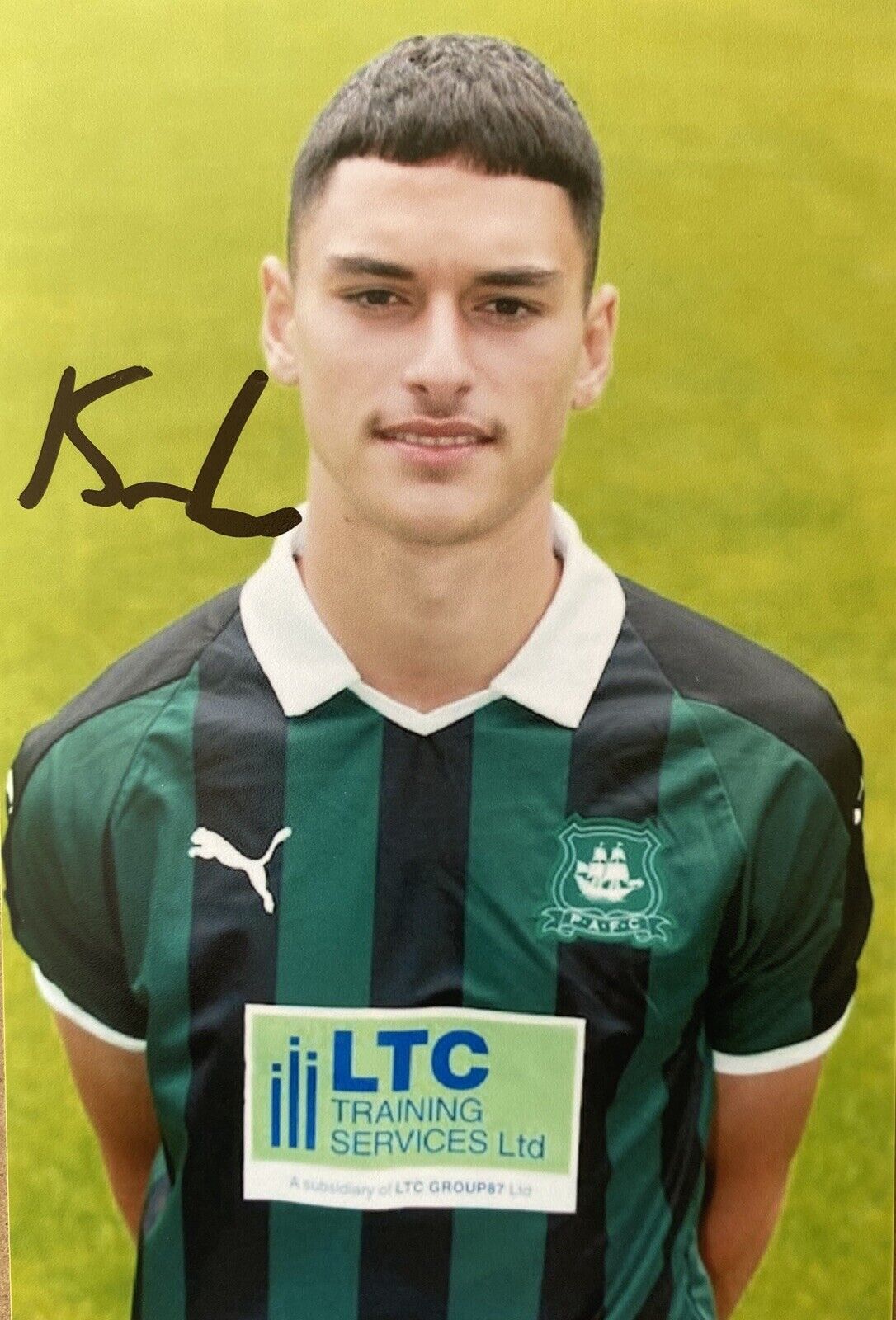 Klaidi Lolos Genuine Hand Signed Plymouth Argyle 6X4 Photo Poster painting 3