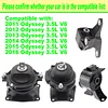 SHICHU Engine Motor Mount Compatible with 2011-2016 Odyssey 3.5L Touring Elite Replacement for A4587 A65057 A4575EL A65017EL Set of 4