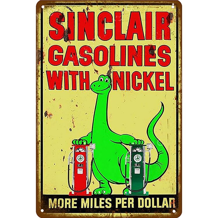 Sinclair Gasoline - Vintage Tin Signs/Wooden Signs - 20*30cm/30*40cm