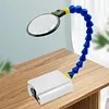 1/4In Thread Welding Auxiliary Tool w/5X Magnifying Glass PCB Soldering DIY Tool