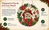 Crystal Dot Art Light Catcher Kit Kitten Christmas 9.45x9.45in