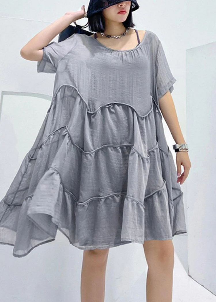 New Two Piece French Super Fairy Silk Suspender Skirt