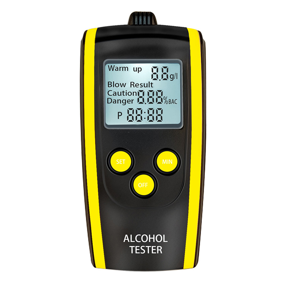 

HT-611 LCD Display Breath Alcohol Analyzer Non-Contact Breathalyzer Tester, 501 Original