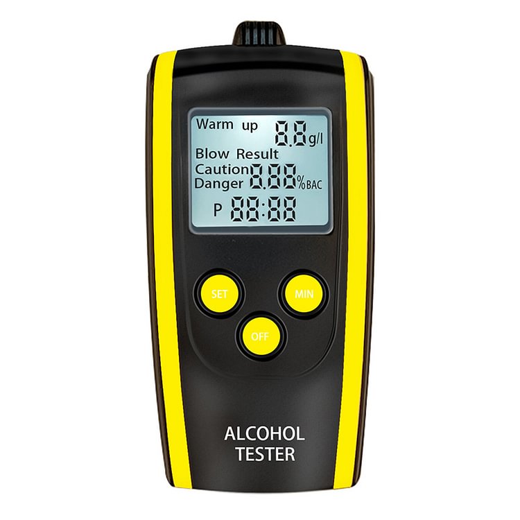 HT-611 LCD Display Breath Alcohol Analyzer Non-Contact Breathalyzer Tester