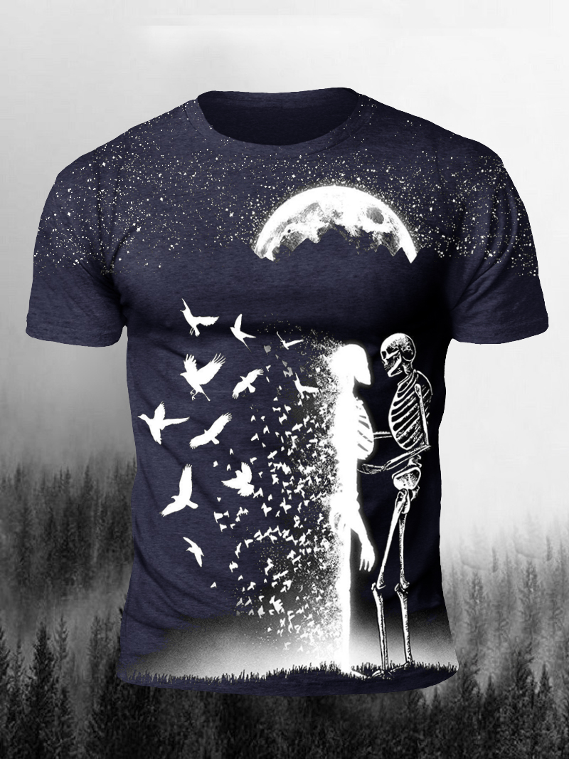 Men's Soul Lover Print Short Sleeve T-shirt
