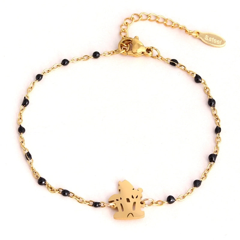 Modern Style Classic Style Ghost Unforgettable 304 Stainless Steel Bracelets In Bulk Stainless Steel Bracelets Halloween