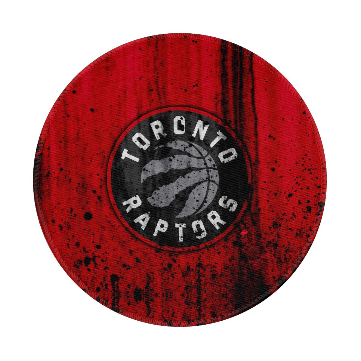 Toronto Raptors Artwork Waterproof Round Mouse Pad for Wireless Mouse