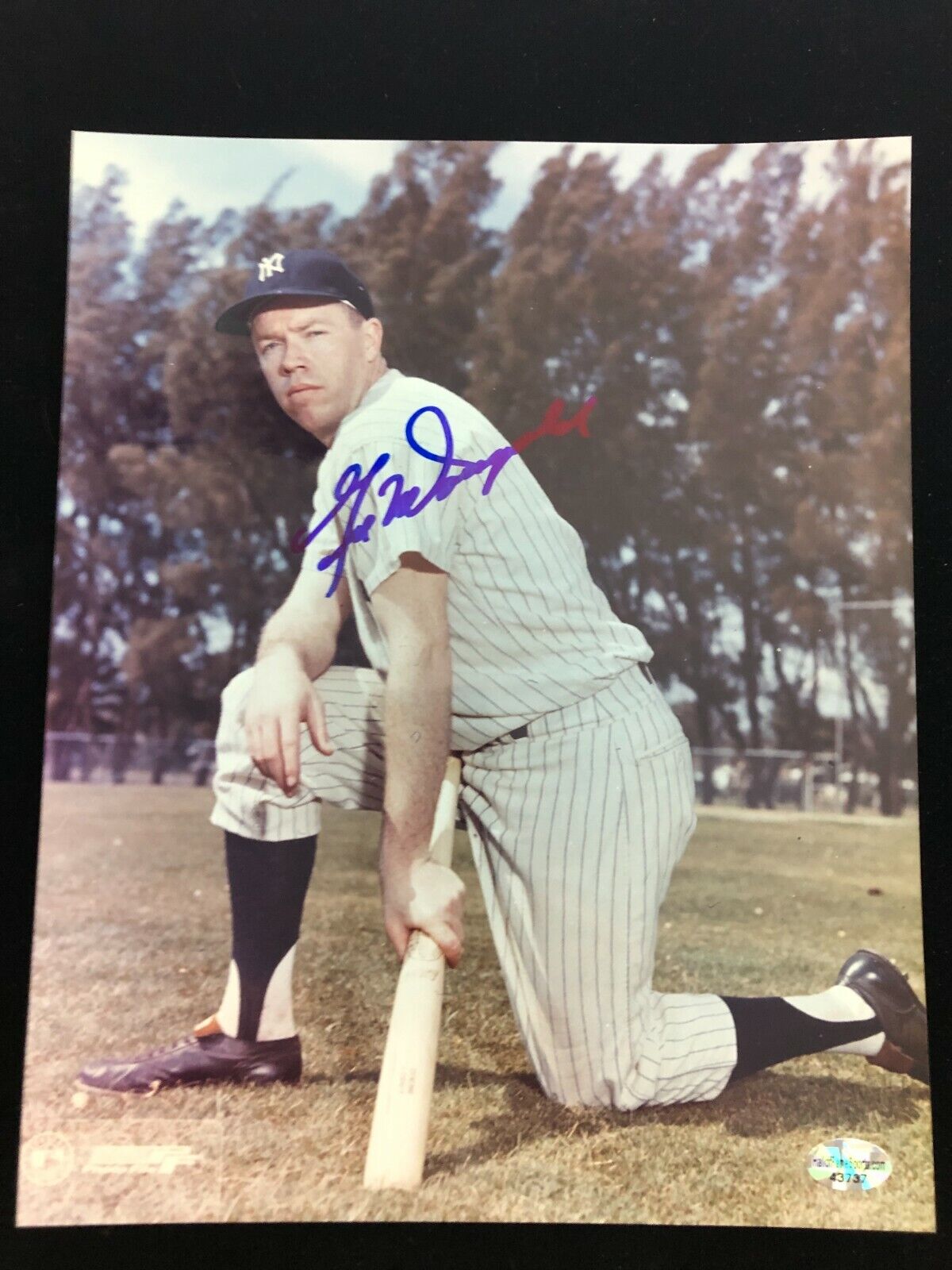 Gil McDougald Signed Autographed Photo Poster painting - COA - New York Yankees