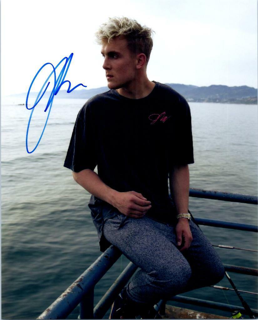 Jake Paul autographed 8x10 Photo Poster painting Really nice signed Photo Poster painting and COA