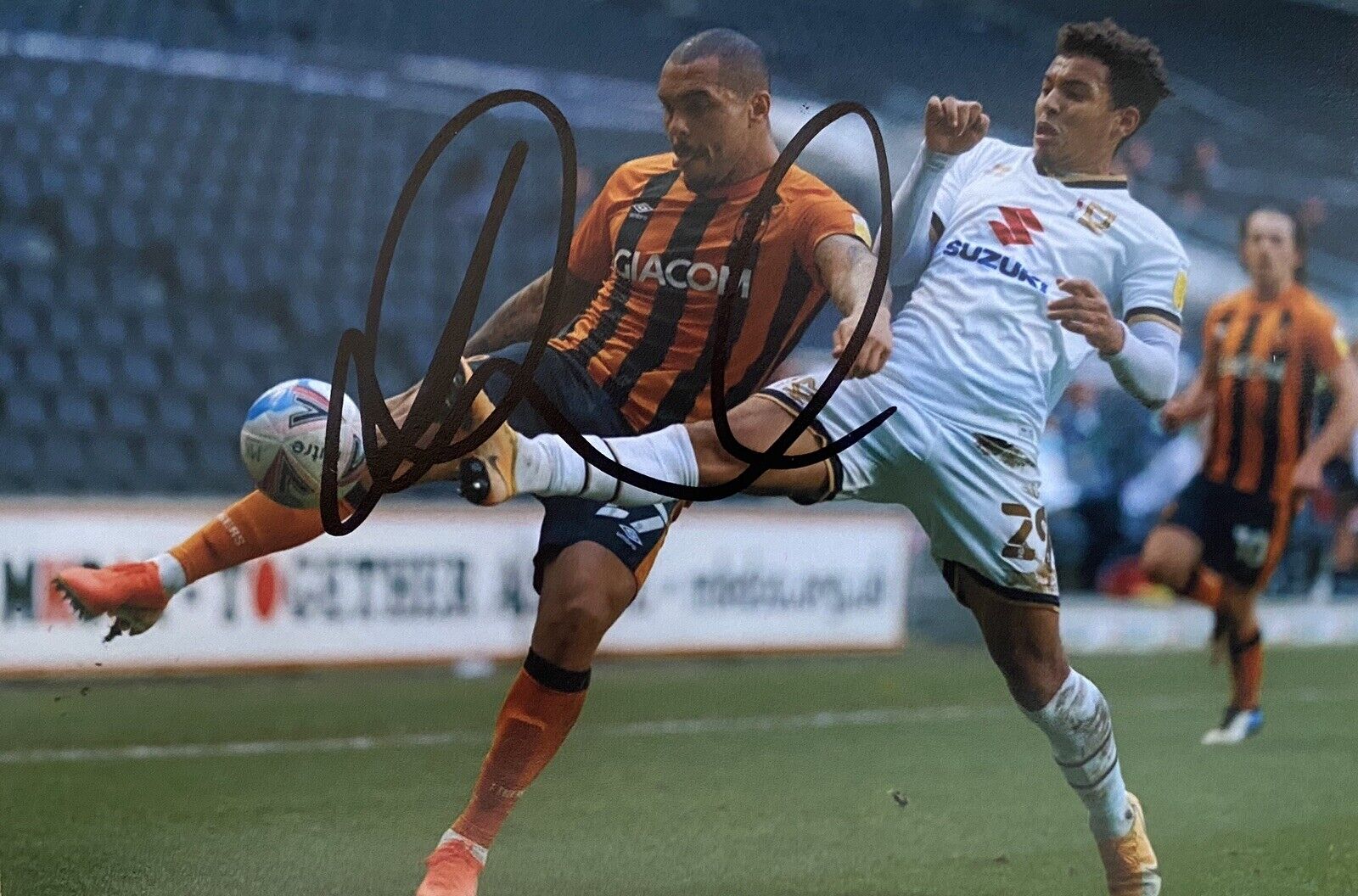 Josh Magennis Genuine Hand Signed Hull City 6X4 Photo Poster painting, See Proof, 2