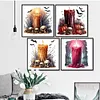 8pcs Halloween-11CT Stamped Cross Stitch Set 12.5*12.5cm/4.92*4.92in tapestrymarket