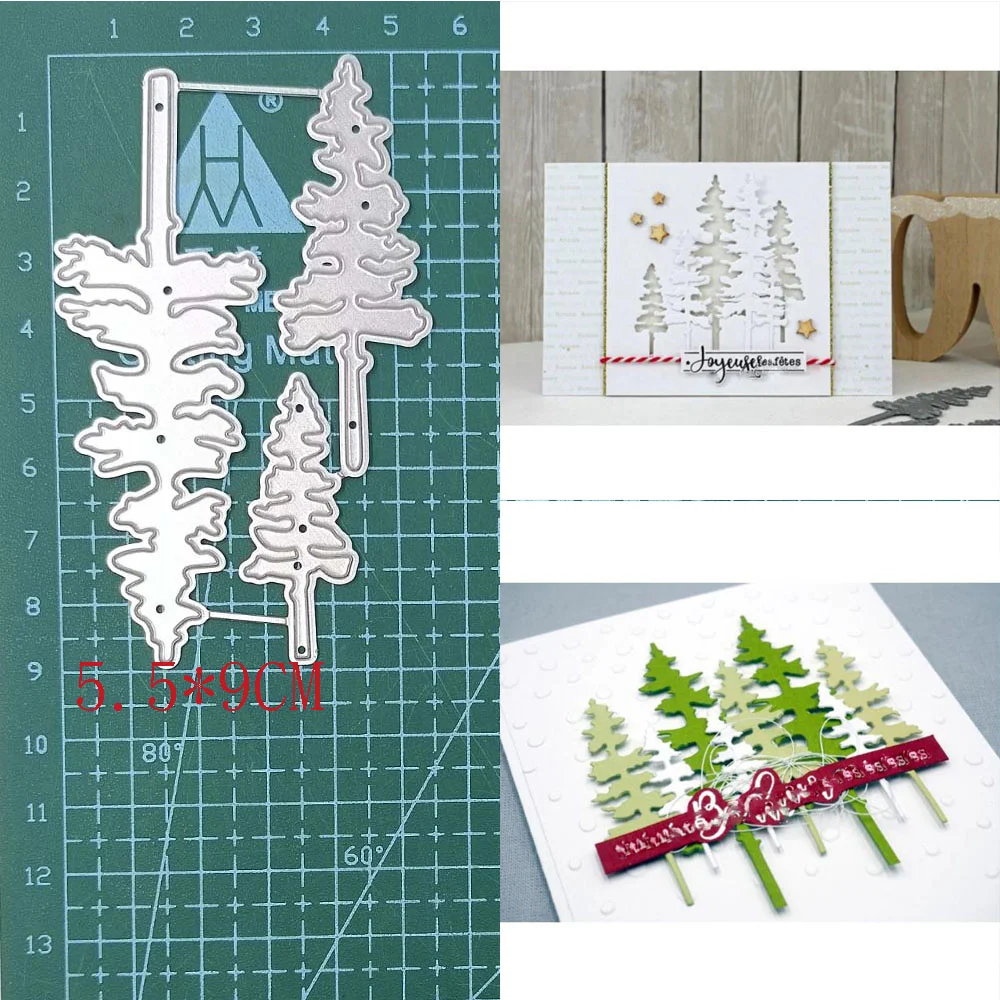 Nigikala tree Metal Cutting Dies DIY Scrapbooking Decor Card Making Embossing Craft Album Paper Stencil