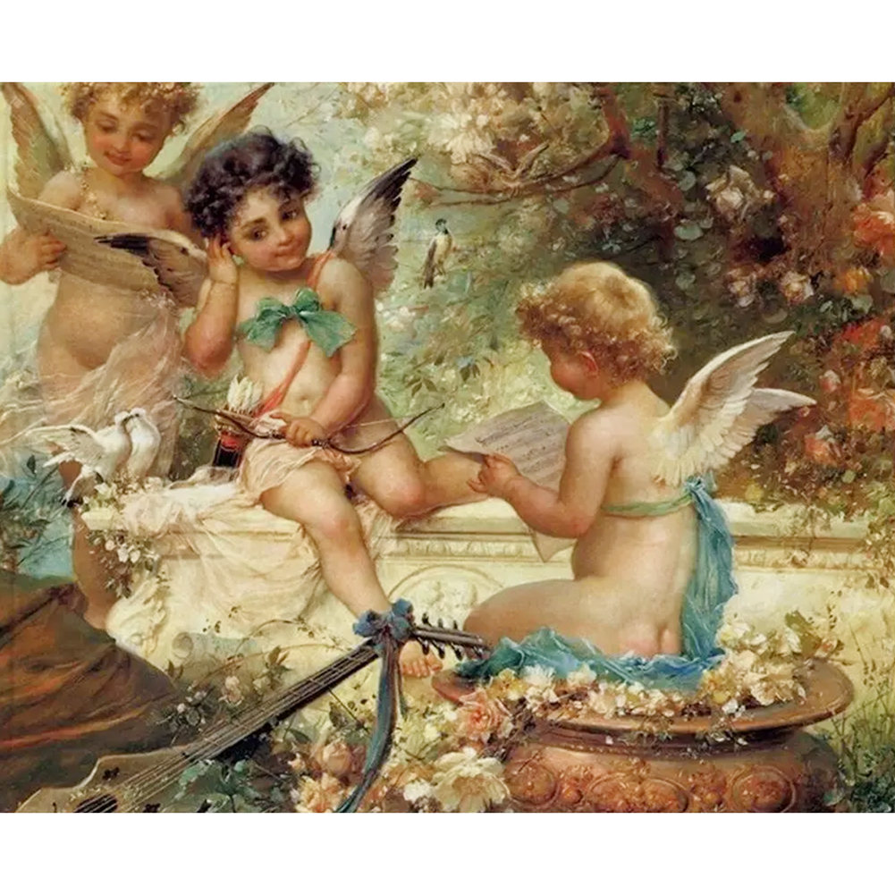 

40*50cm - Painting By Numbers - Angel, 501 Original