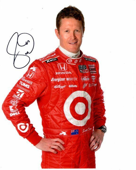 SCOTT DIXON signed autographed INDY TARGET CHIP GANASSI Photo Poster painting