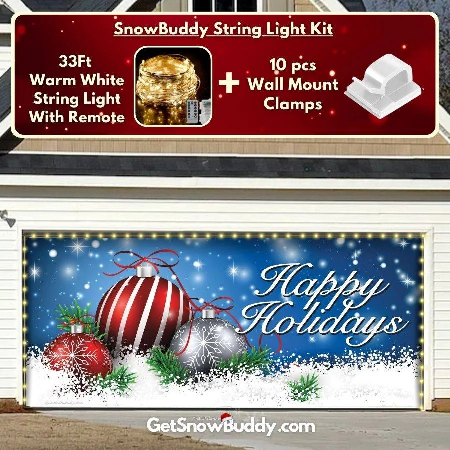 GarageBuddy™️ Holiday Garage Door Covers