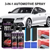 2 Set 3 In 1 Car Ceramic Coating Spray 100ml Car Paint Scratch Repair Remover
