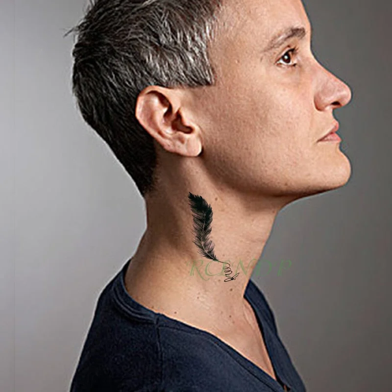 Waterproof Temporary Tattoo Sticker Sun Moon Fake Tatto Flash Tatoo Tatouage hand foot arm For Men Women girl