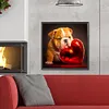 Love Dog Cat-Full Round Diamond Painting 30*30CM