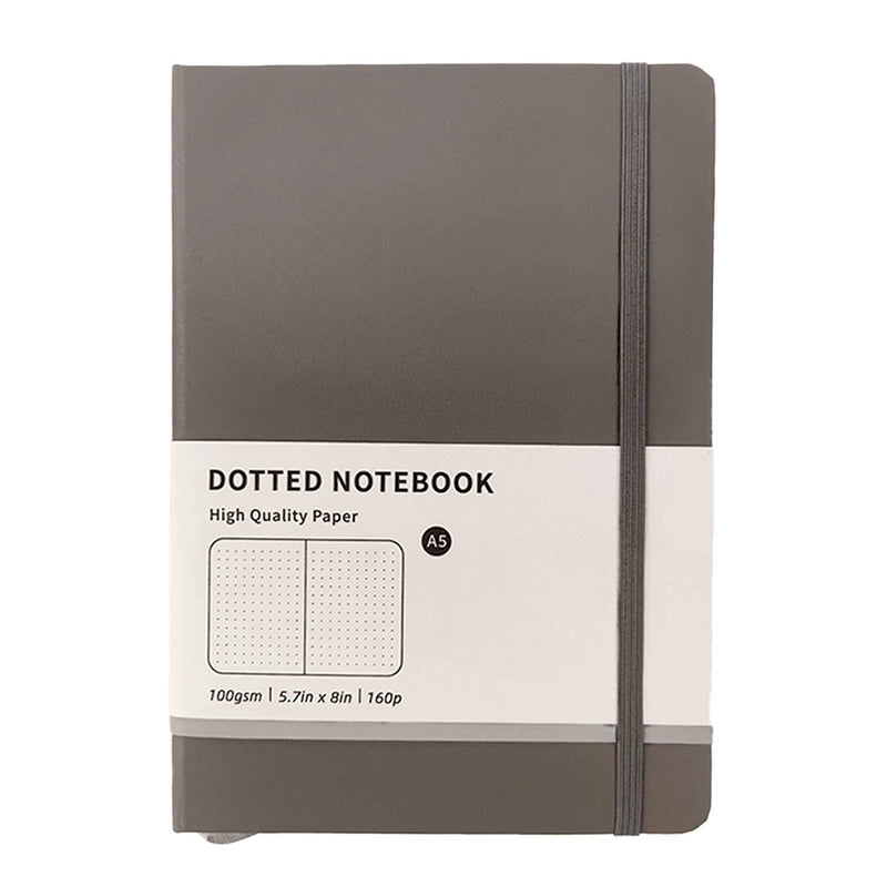 1 Piece Solid Color Learning Paper Preppy Style Notebook