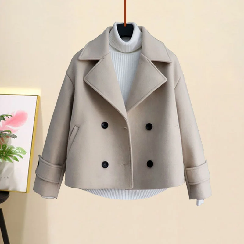 Toloer Toloer Autumn Winter Wool Suit Jacket Jacket Long Sleeve Knitted Sweater Casual Trousers Three Piece Set Elegant Women's Pant Set 1215-1-Outfit Ideas