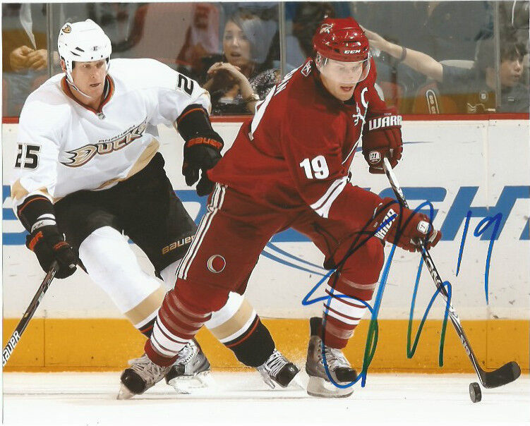 Phoenix Coyotes Shane Doan Autographed Signed 8x10 Photo Poster painting COA A