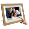 10.1-Inch WiFi Cloud Digital Photo Frame IPS Touch Screen Automatic Rotation Frameo Mobile App To Send Photos Ios Android APP