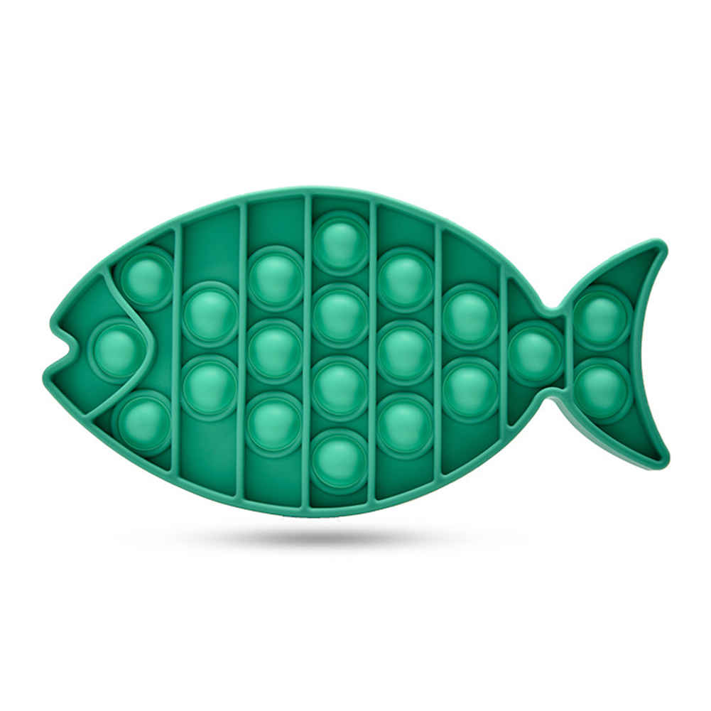 

Fish,Green - Pop It Fidget Toy, 501 Original