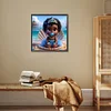 Diamond Painting -5D Full Round Drill Black Girl