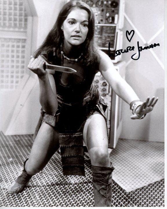 LOUISE JAMESON Signed Autographed DOCTOR WHO LEELA Photo Poster painting