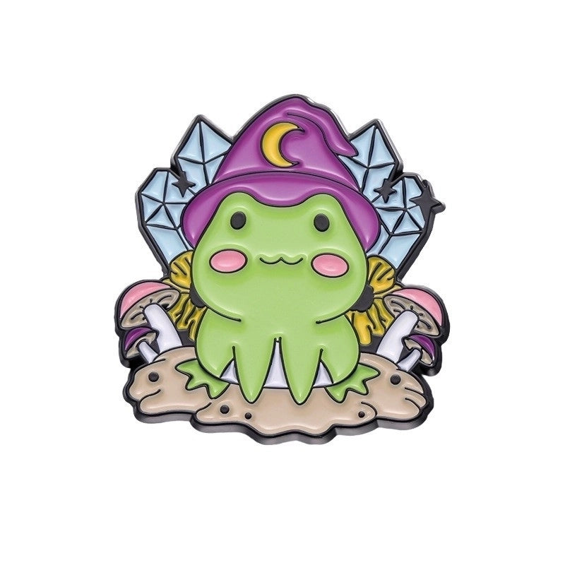 Cartoon Style Cute Pin Frog Alloy Plating Unisex Brooches