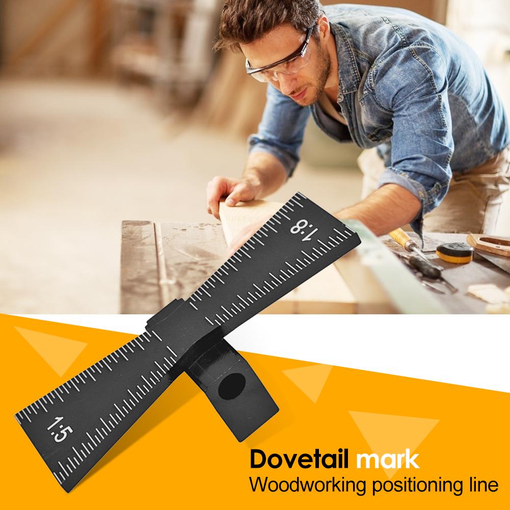 

Aluminum Alloy Hand Cut Wood Joints Gauge Dovetail Marking Gauge Template, 501 Original