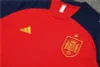 Kids Kit Spain 24-25 Short-sleeve Tracksuit Red Chandal   