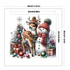 (4pcs) Christmas-18CT Stamped Cross Stitch 30*30cm(Bundle Sale)