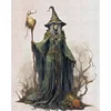 (Multi-Style) Witch-11CT Stamped Cross Stitch 50*60cm(Big Size)