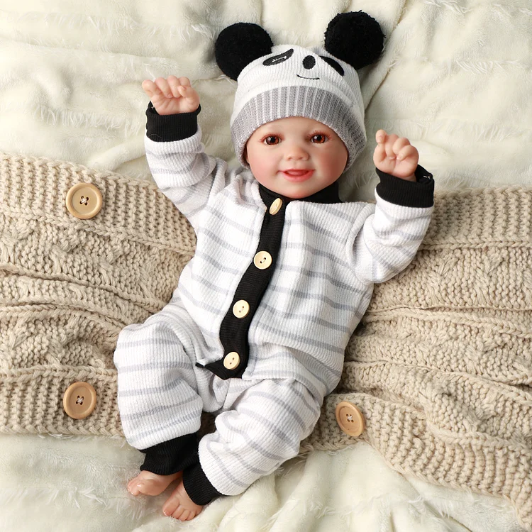 [Year Lowest Price]Babeside Smiling Reborn Baby Sunny&nbsp;17'' Little Infant Boy Healing of the Heart