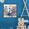 Diamond Painting - Full Round Drill - Peacock(Canvas|40*40cm)