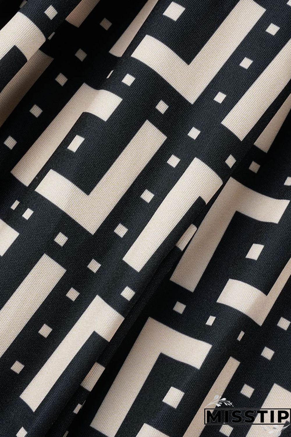 Khaki Casual Print Patchwork Turndown Collar Long Sleeve Two Pieces
