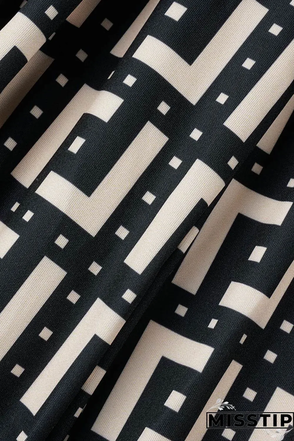 Khaki Casual Print Patchwork Turndown Collar Long Sleeve Two Pieces