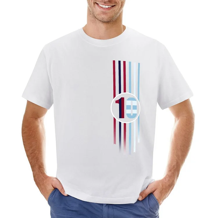 Lionel Messi Inspired 10 Men's T-shirt