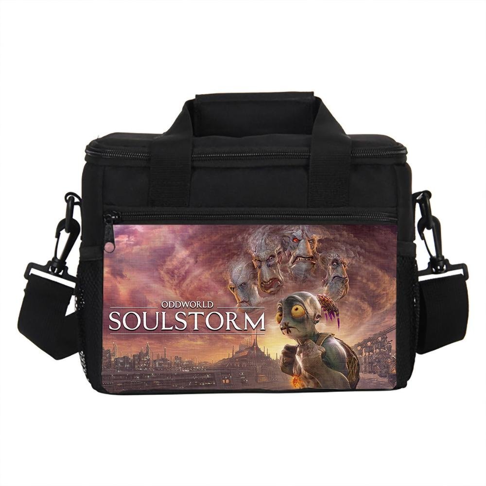 Oddworld Soulstorm Portable Lunch Bag Multifunctional Storage Bag for Kids